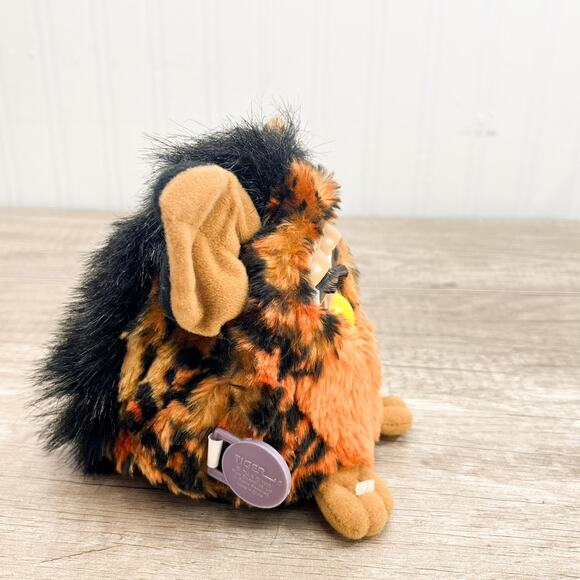 Vintage 1999 Furby Cheetah Leopard Tiger Electronic Toy Original Rare Orange - Picture 6 of 7